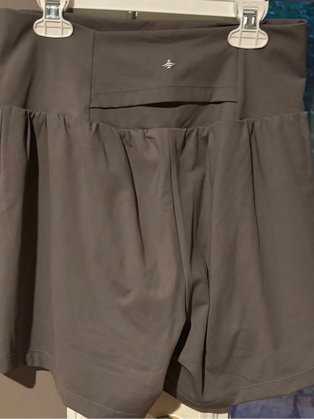 HALARA Skort Shorts in Charcoal Gray - Picture 3 of 3